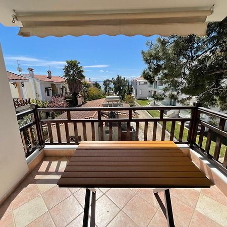 Galazia Akti Seaside Apartments Nikiti  Bagian luar foto
