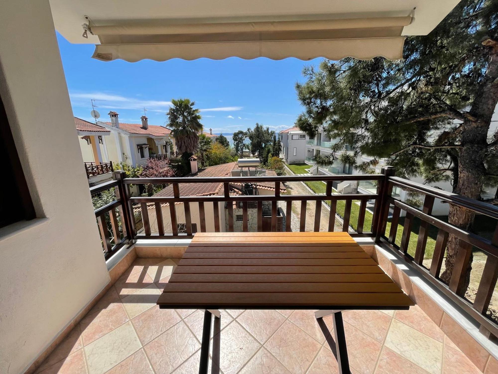 Galazia Akti Seaside Apartments Nikiti  Bagian luar foto