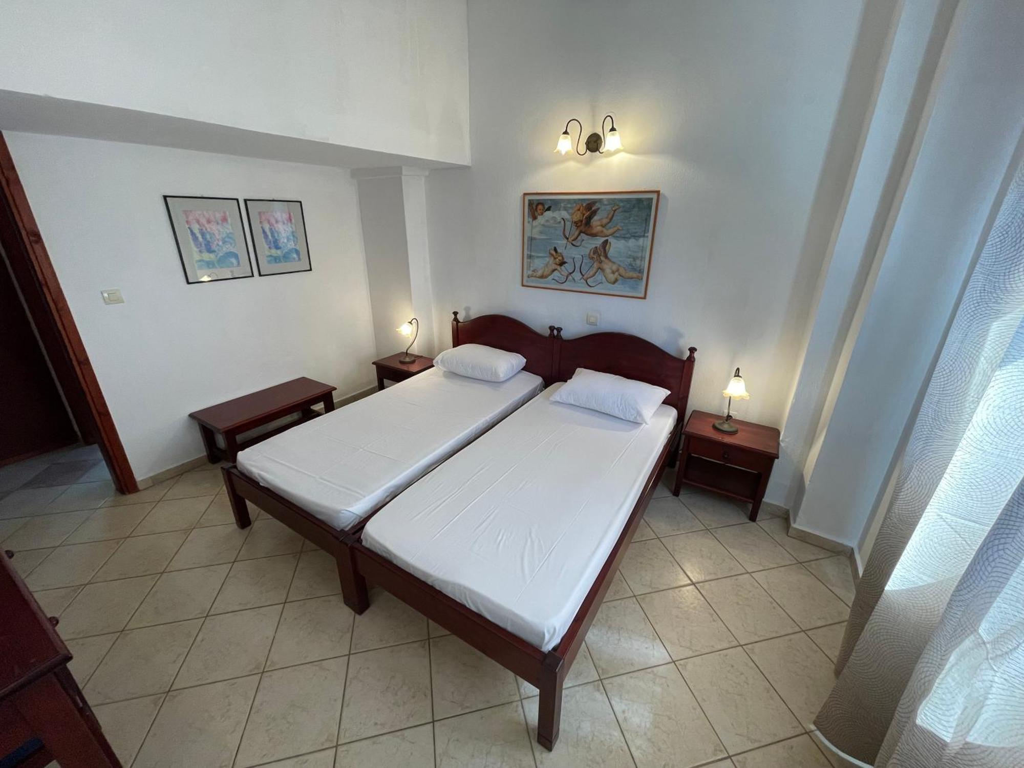 Galazia Akti Seaside Apartments Nikiti  Ruang foto