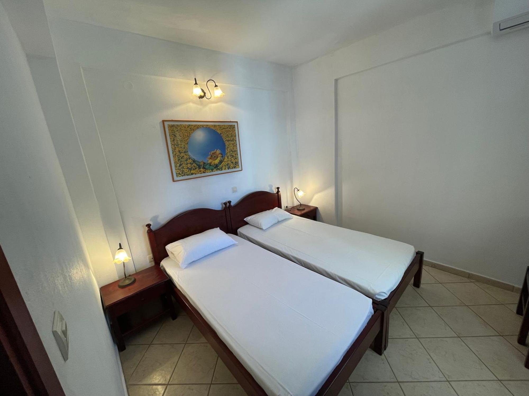 Galazia Akti Seaside Apartments Nikiti  Ruang foto
